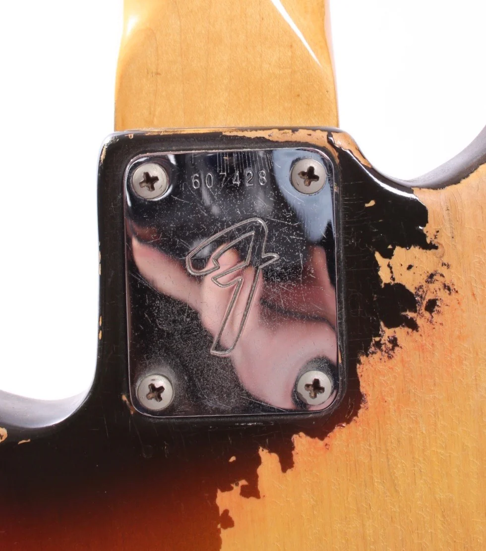 1974 Fender Precision Bass sunburst - Image 11