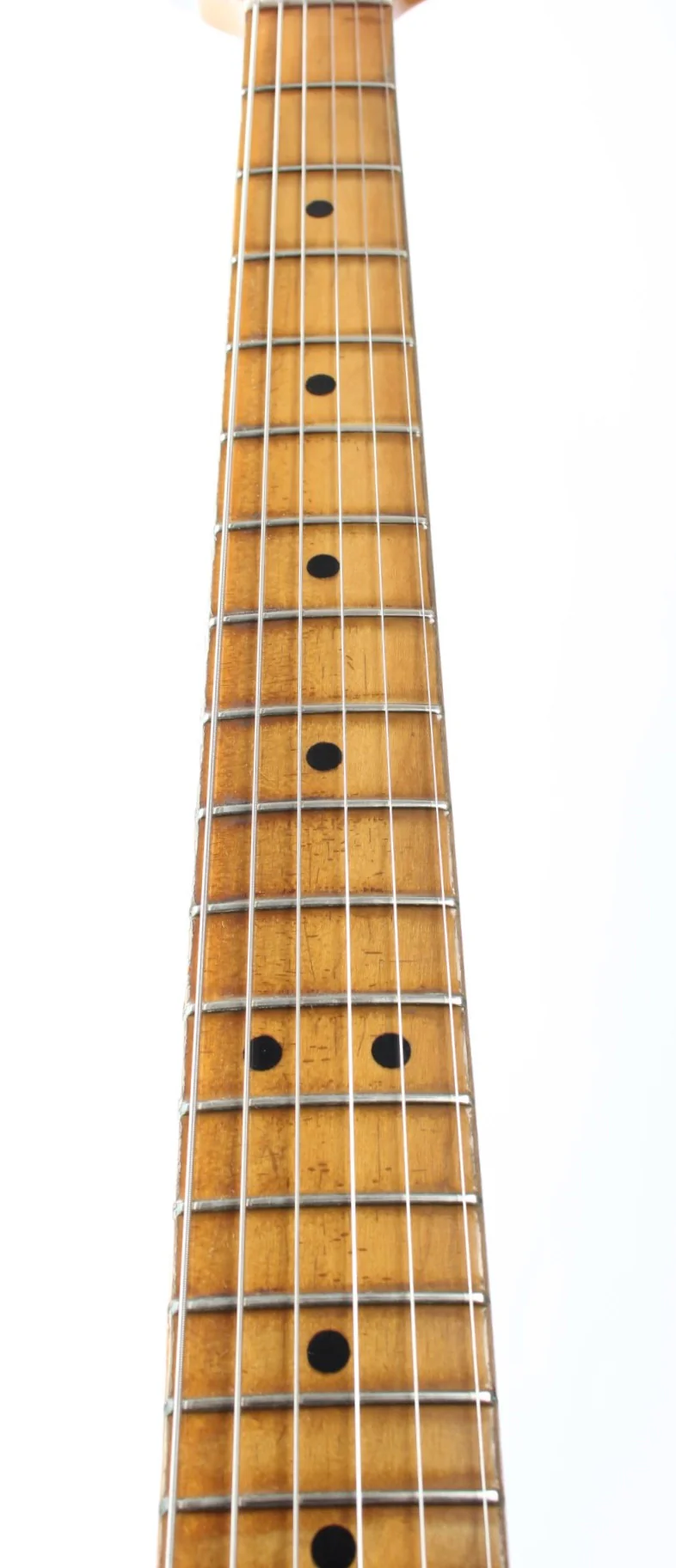 1974 Fender Stratocaster Hardtail mocha brown - Image 4