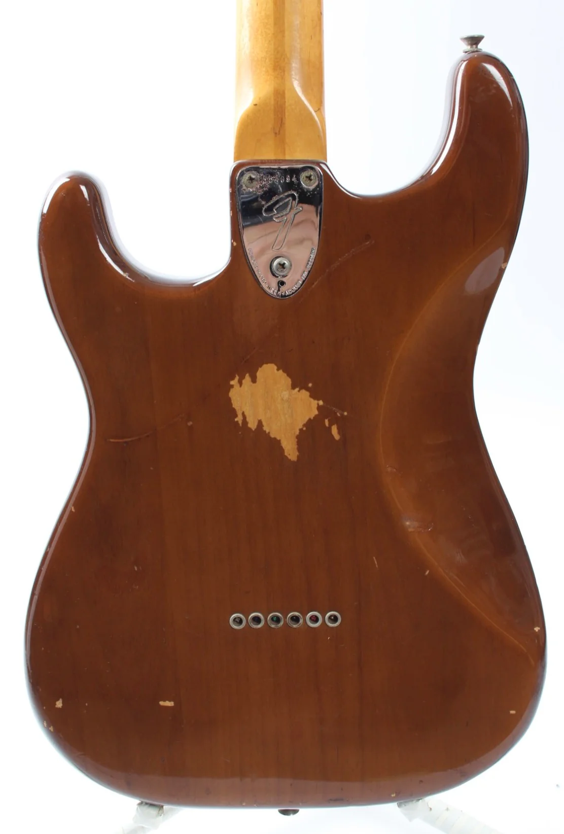 1974 Fender Stratocaster Hardtail mocha brown - Image 7