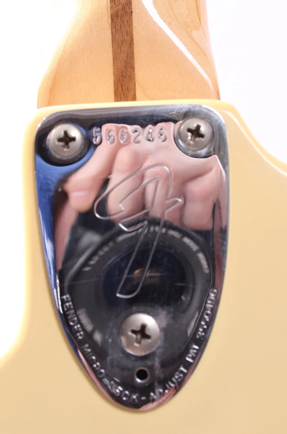 1974 Fender Stratocaster olympic white - Image 11