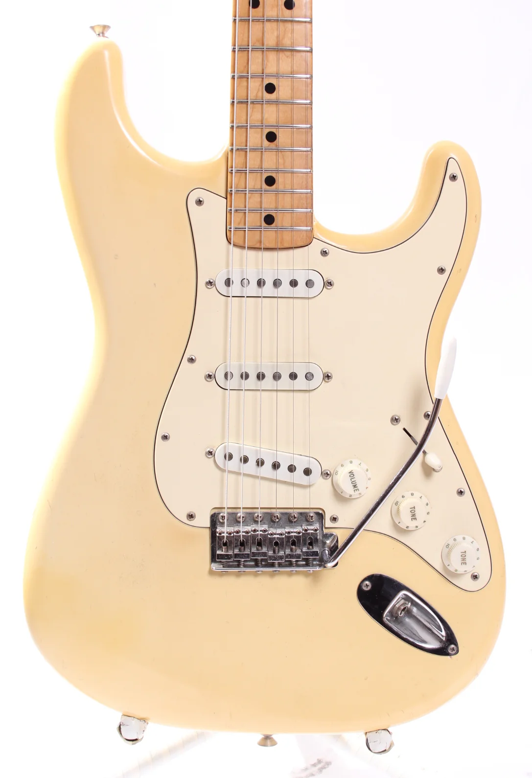1974 Fender Stratocaster olympic white - Image 2