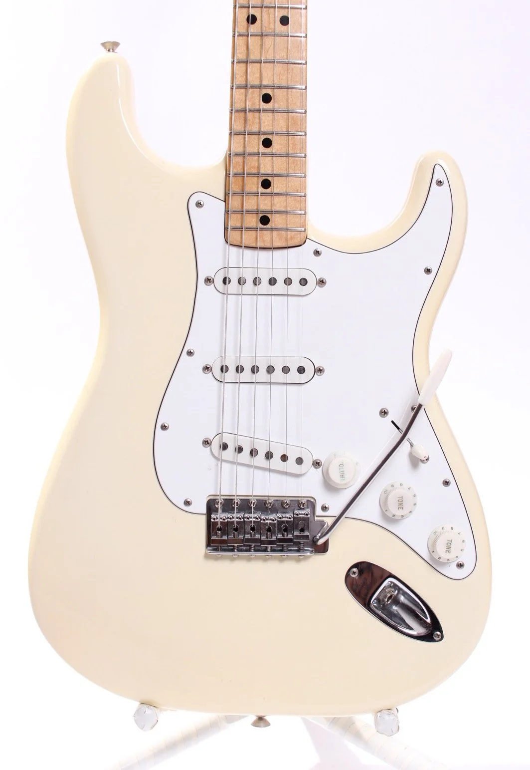 1974 Fender Stratocaster olympic white - Image 2