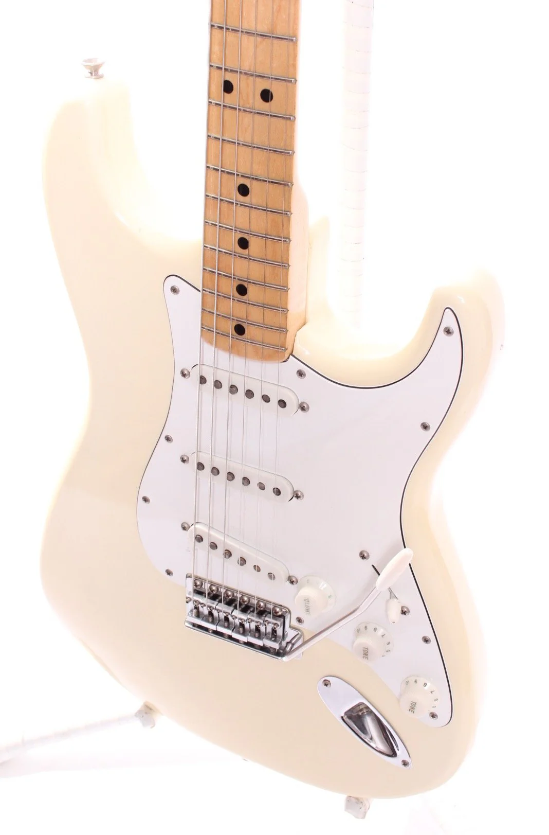 1974 Fender Stratocaster olympic white - Image 3