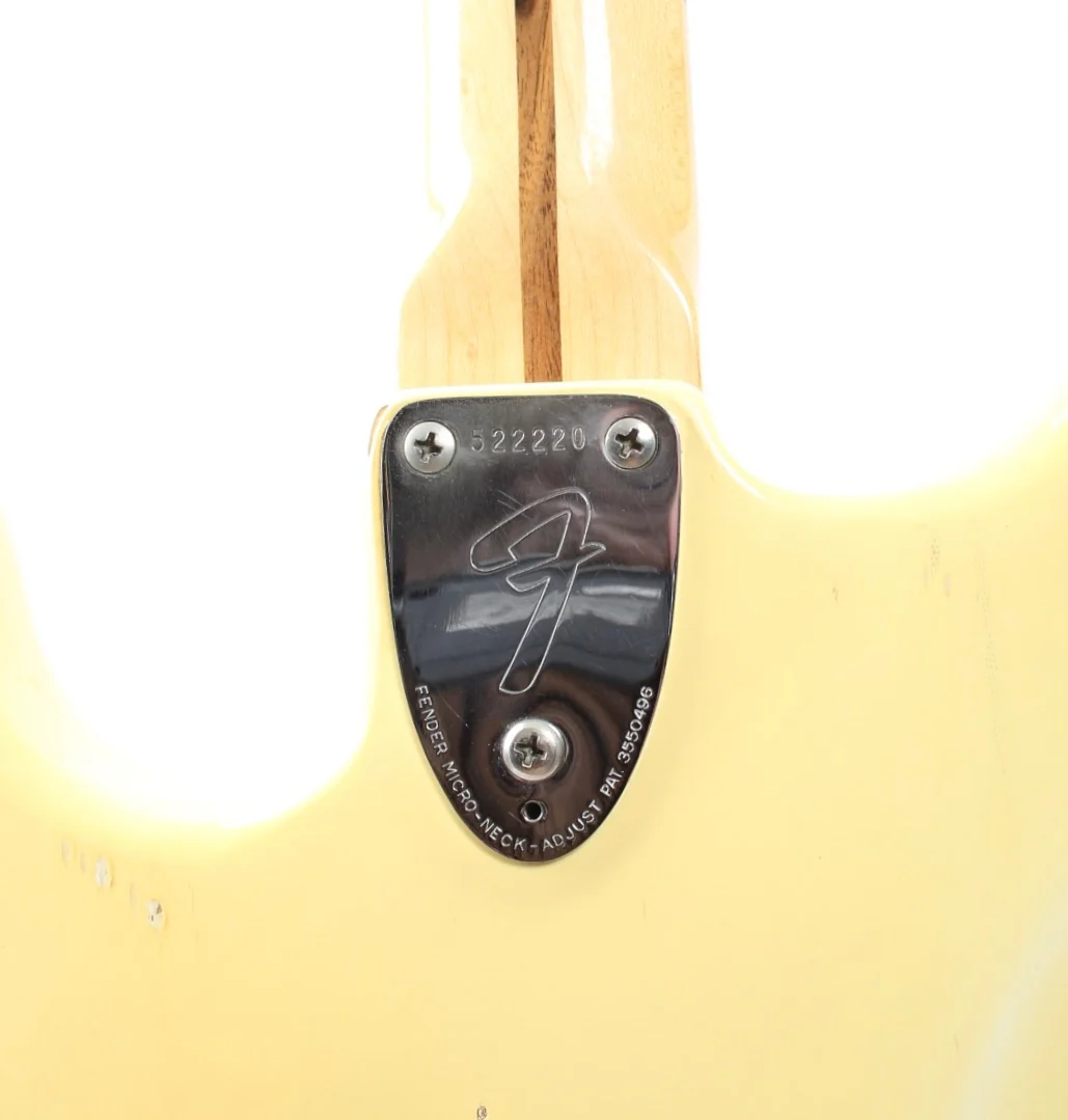 1974 Fender Stratocaster olympic white - Image 10