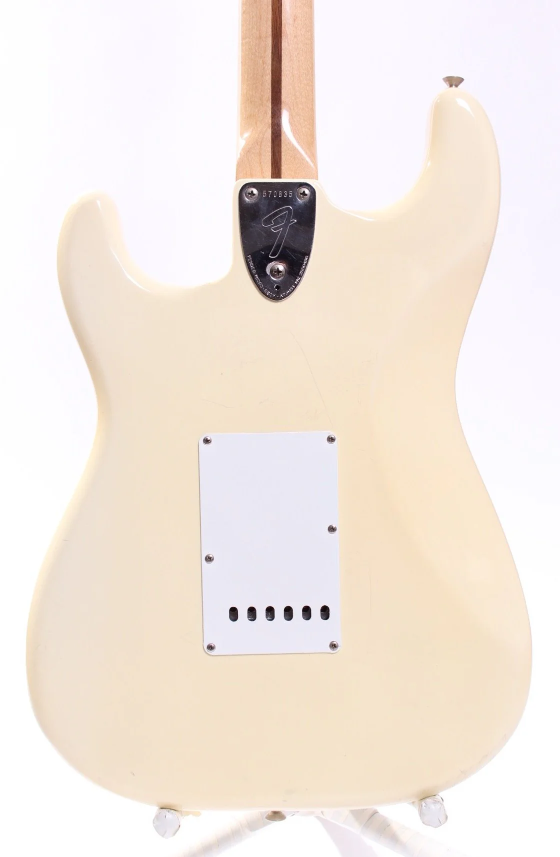 1974 Fender Stratocaster olympic white - Image 7