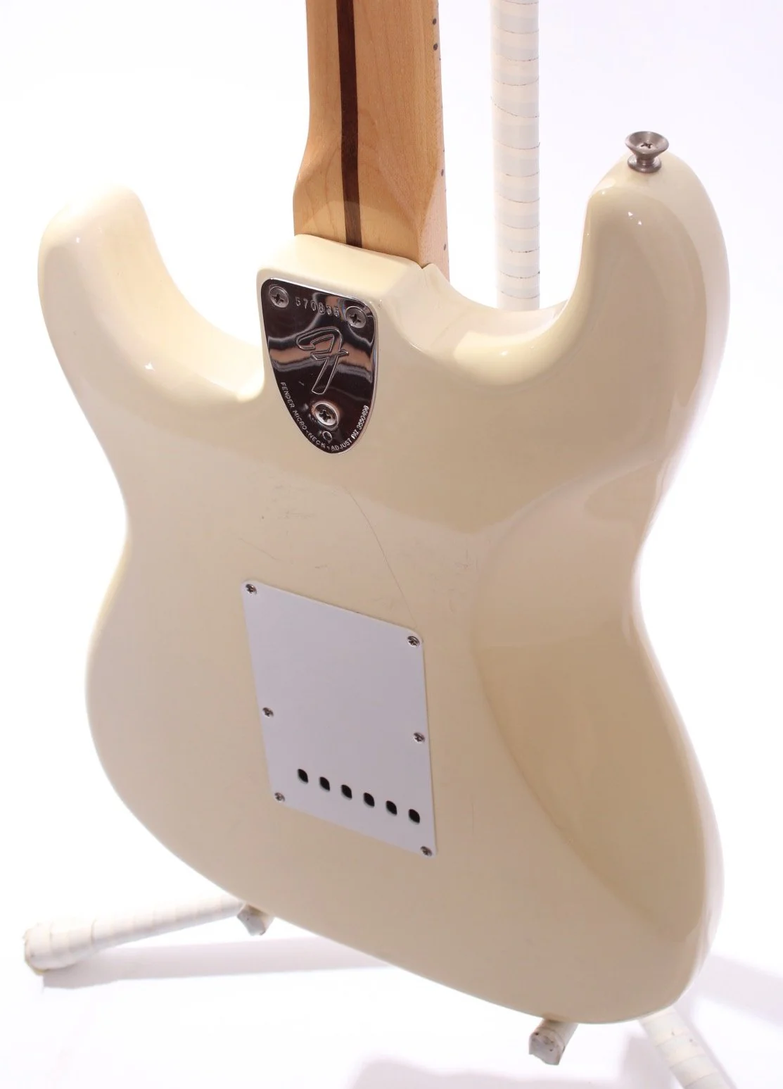1974 Fender Stratocaster olympic white - Image 8