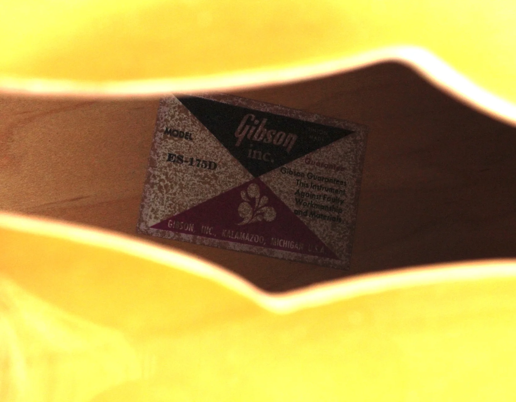 1974 Gibson ES-175D natural - Image 11