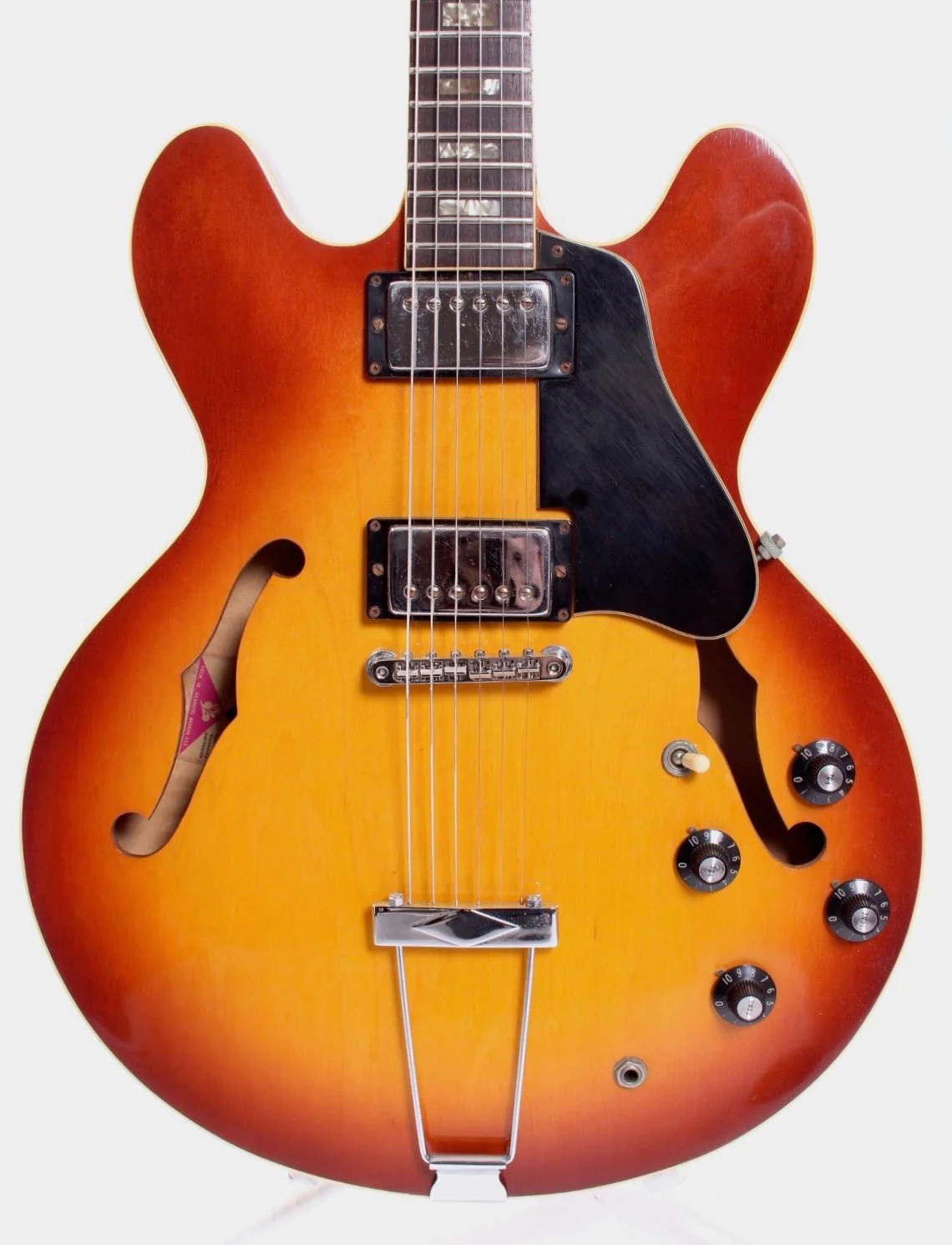 1974 Gibson ES-335TD cherry sunburst - Image 2