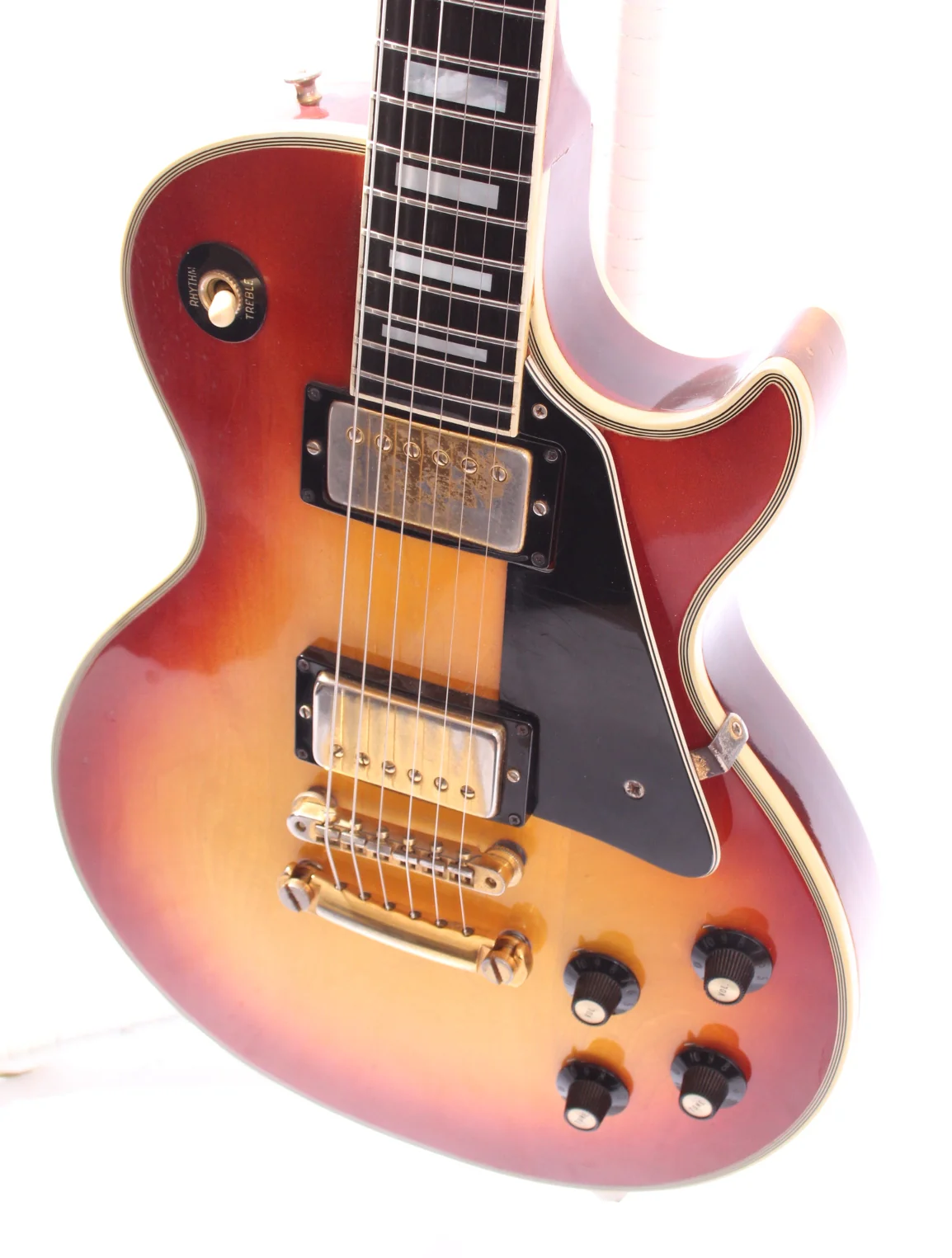 1974 Gibson Les Paul Custom cherry sunburst - Image 3