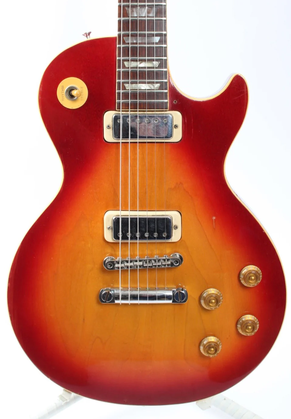 1974 Gibson Les Paul Deluxe cherry sunburst - Image 2