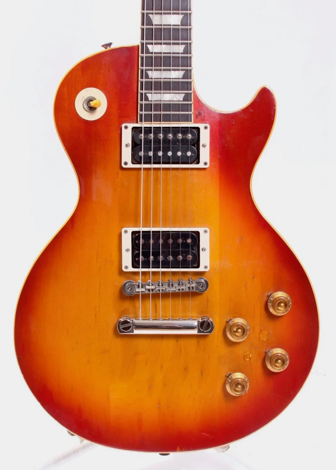 1974 Gibson Les Paul Deluxe Standard cherry sunburst - Image 2