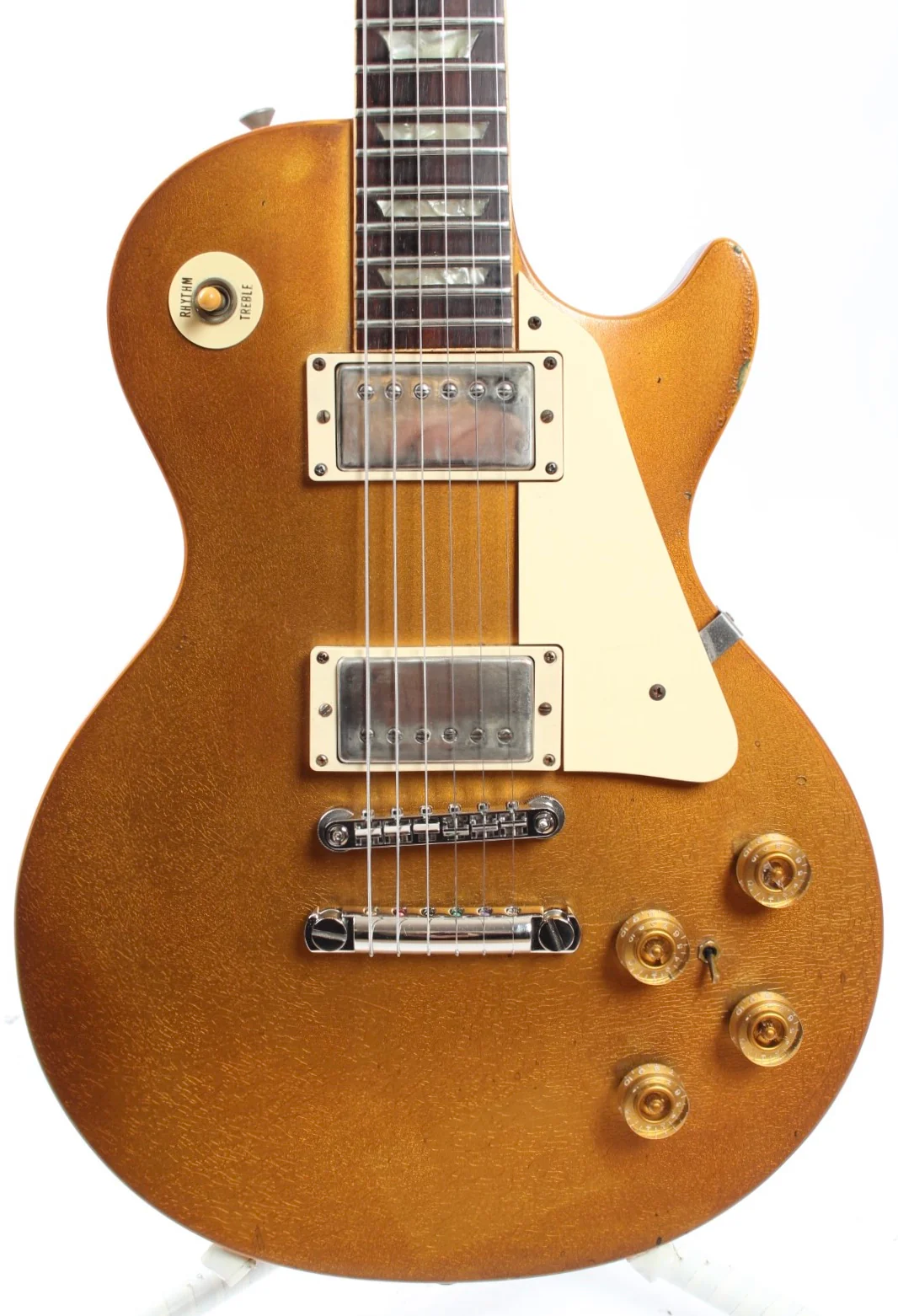 1974 Gibson Les Paul Deluxe Standard Conversion goldtop - Image 2