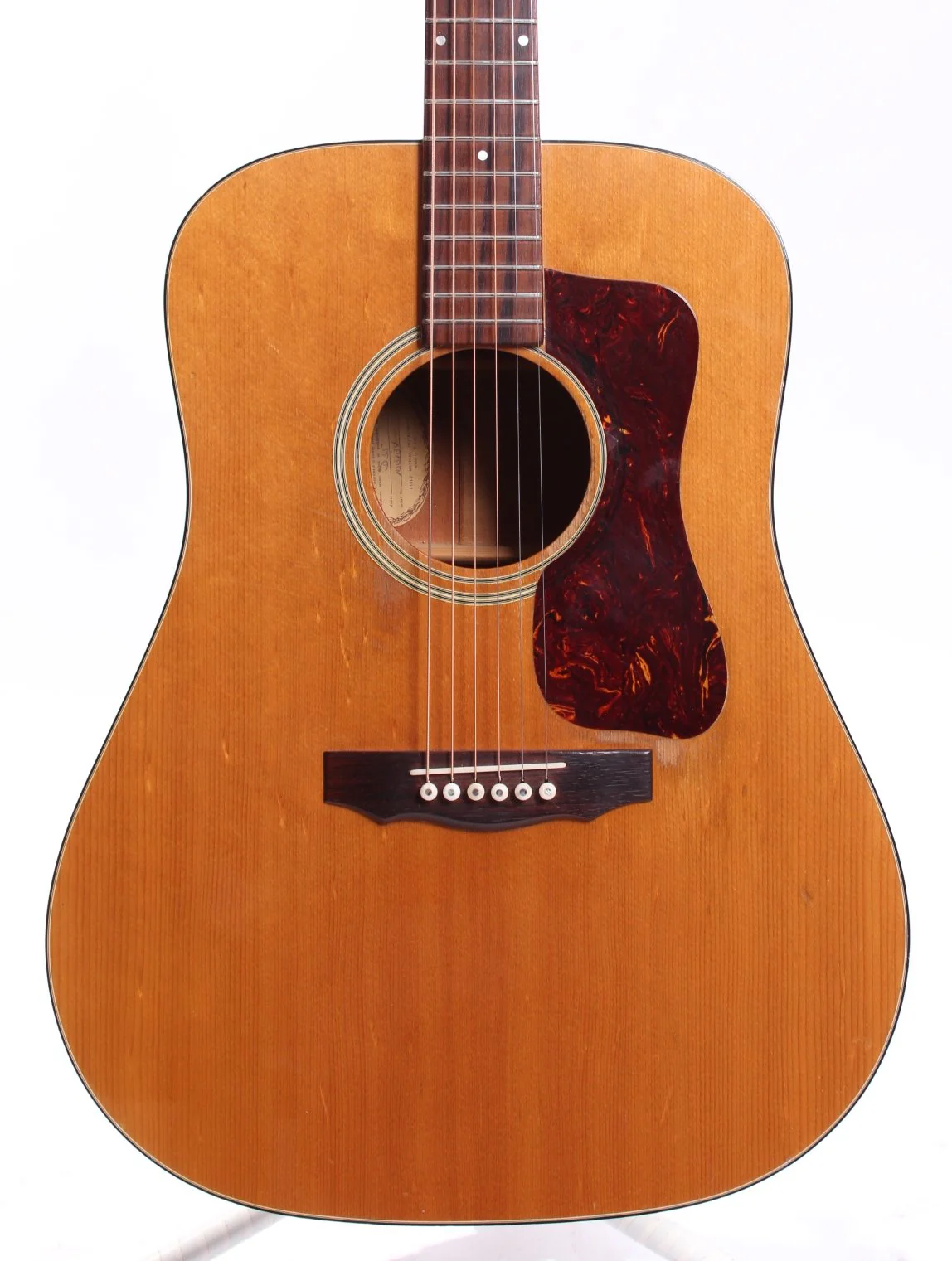 1974 Guild D-35 natural - Image 2