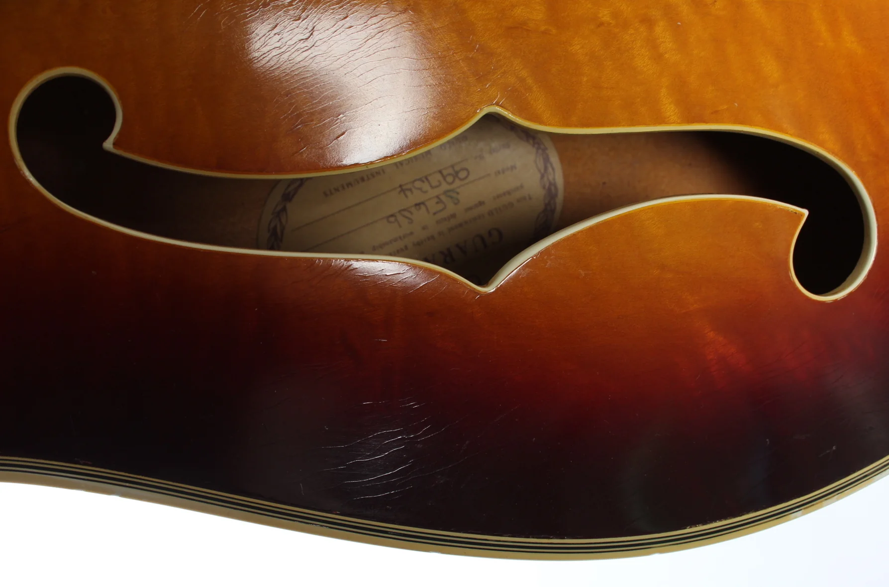 1974 Guild Starfire VI sunburst - Image 11