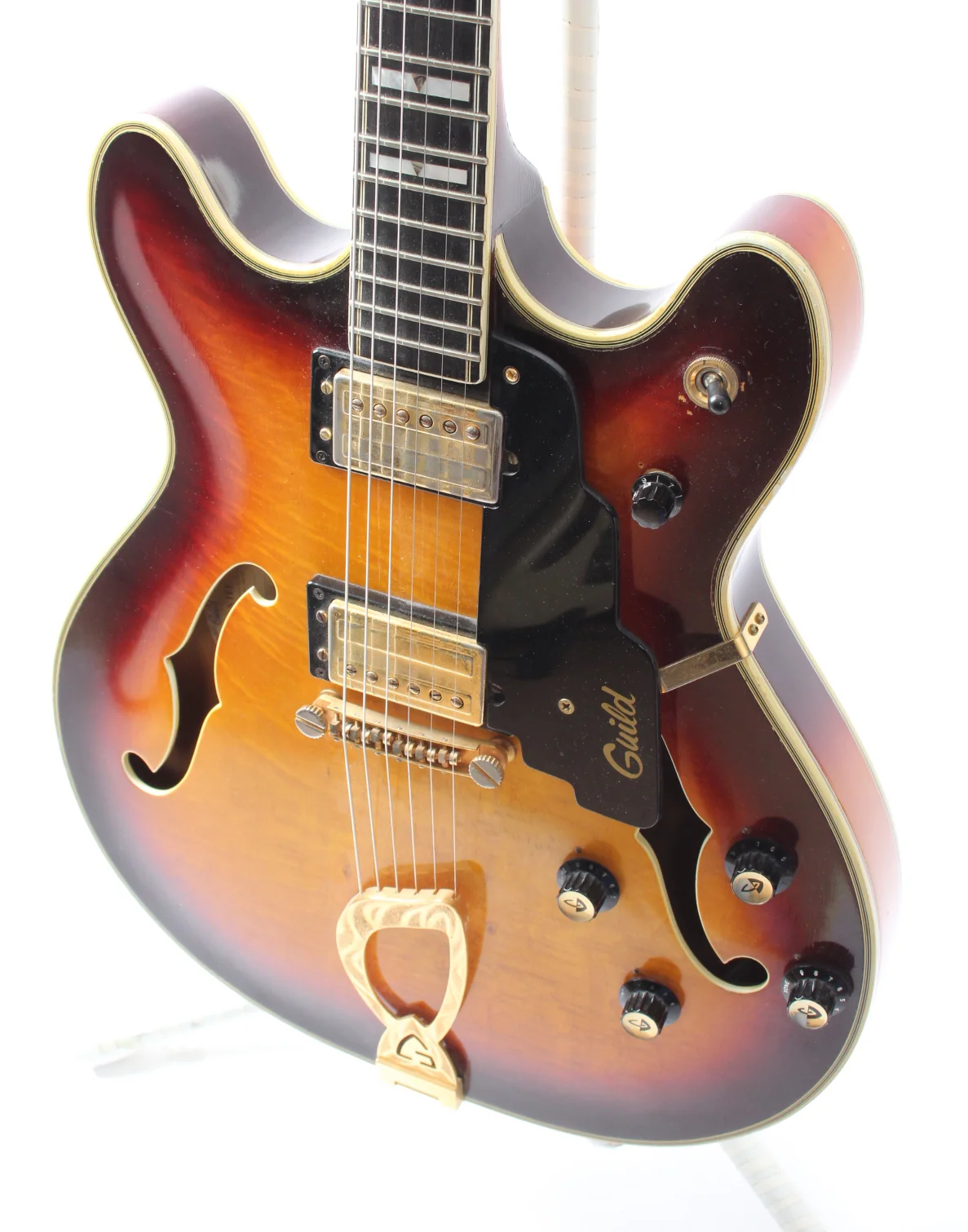 1974 Guild Starfire VI sunburst - Image 3