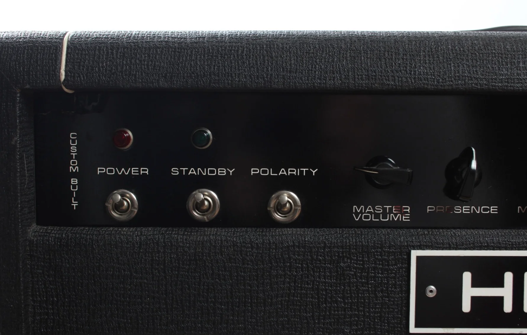 1974 Hiwatt Custom 50 SA212 black - Image 3