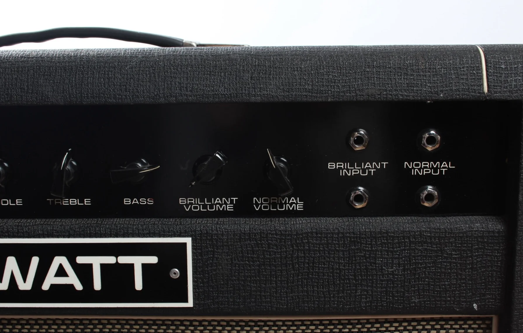 1974 Hiwatt Custom 50 SA212 black - Image 5