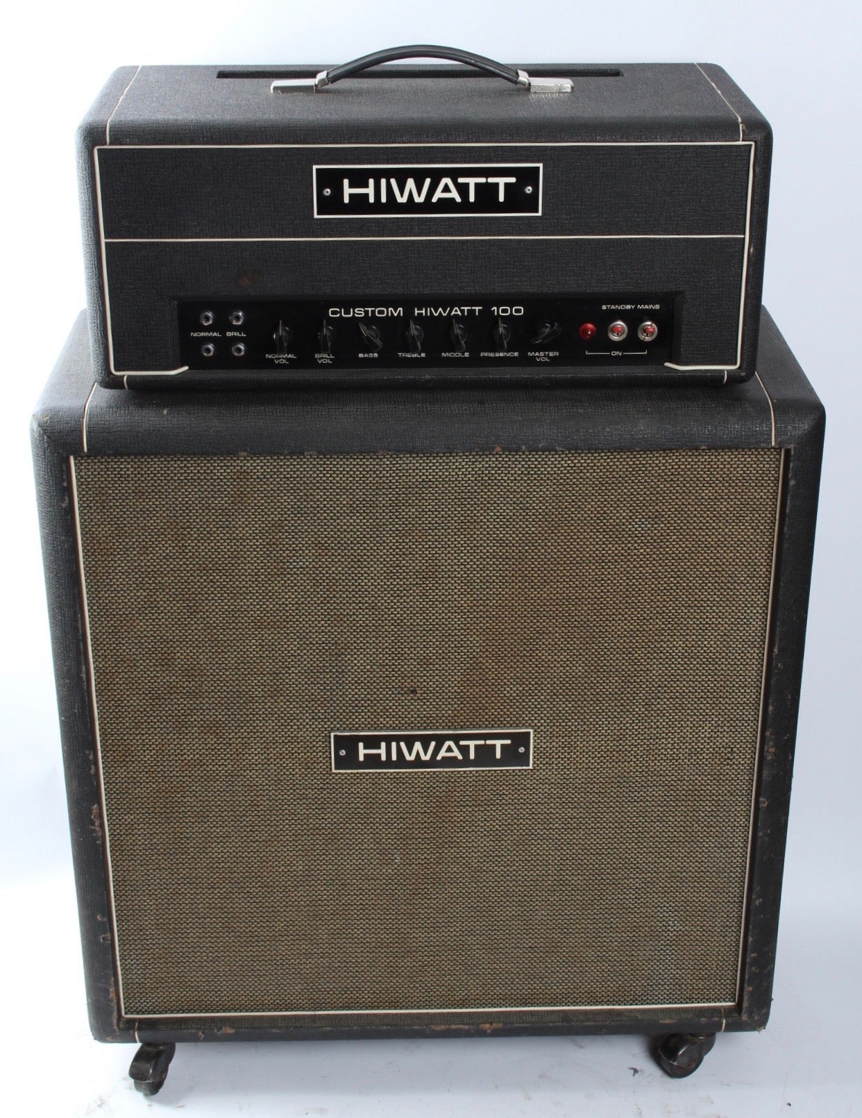 1974 Hiwatt DR103 100w w/ SE4123 4x12" - Image 12