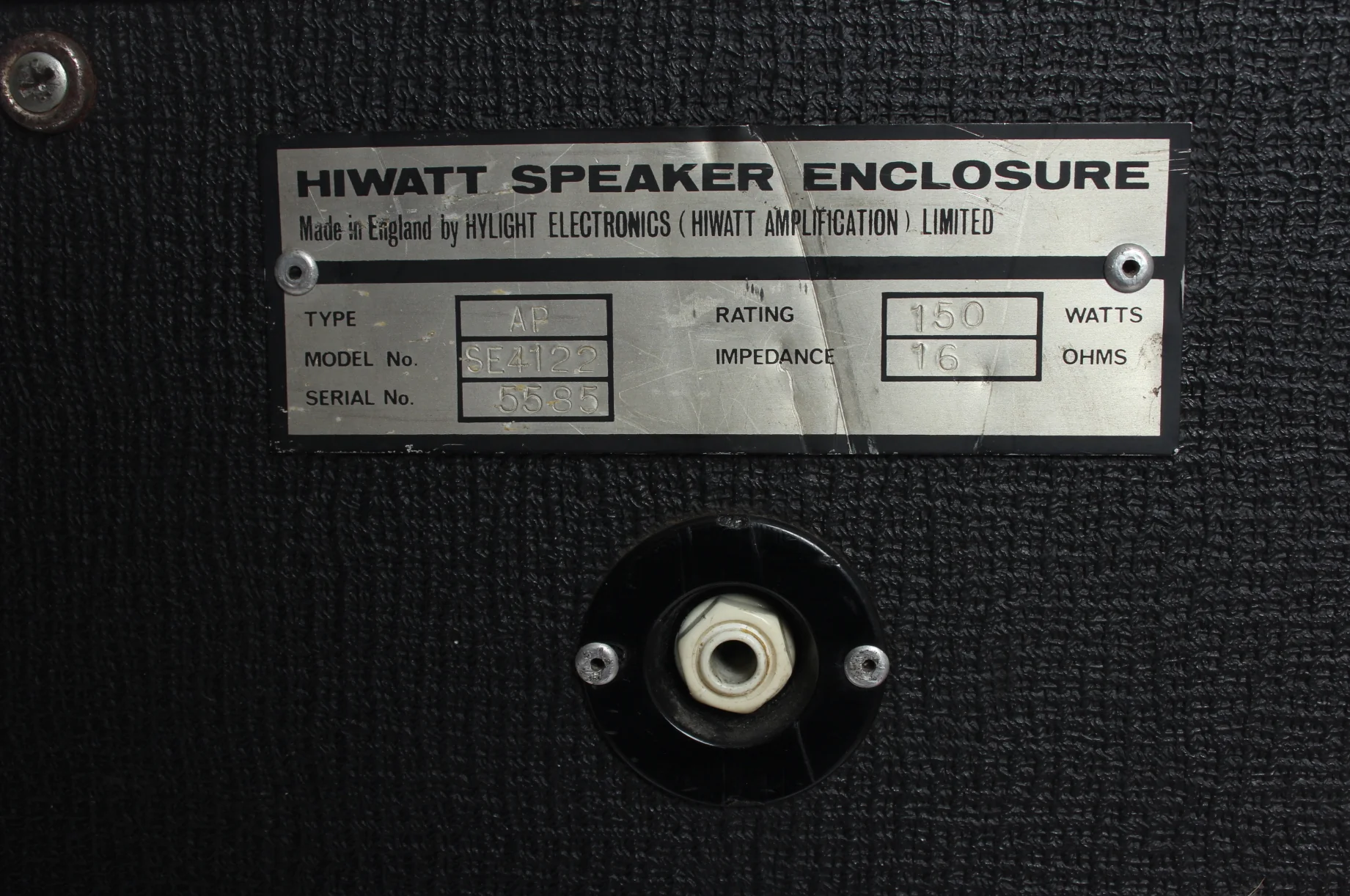 1974 Hiwatt SE4122 4x12" cabinet - Image 5