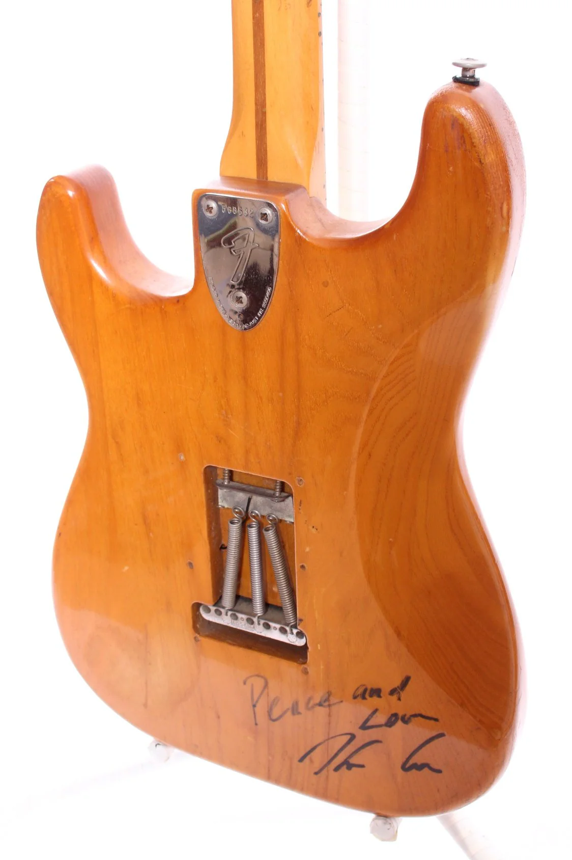 1974/1979 Fender Stratocaster natural 16" fretboard - Image 11
