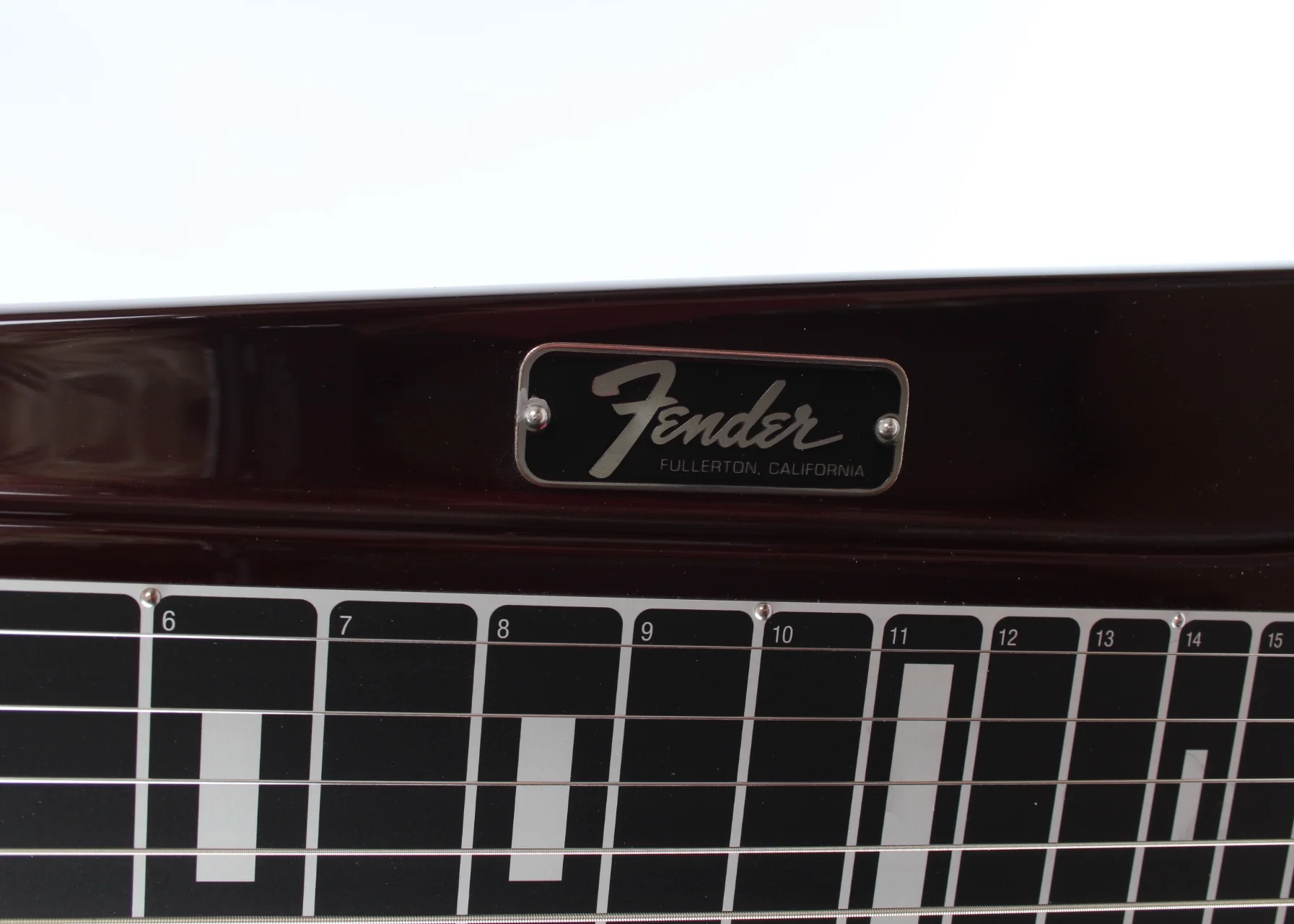 1975 Fender Champ wine red - Image 4