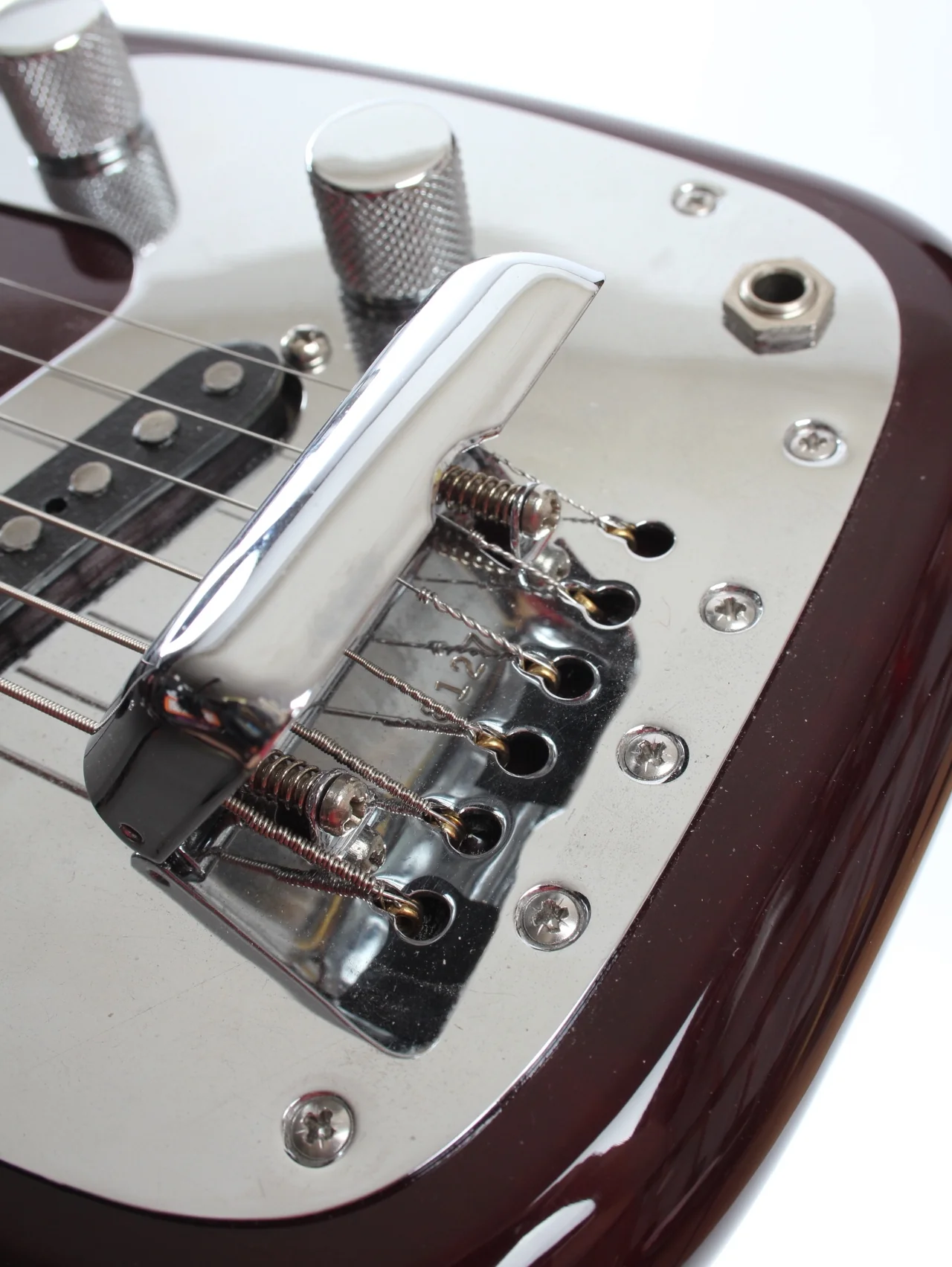 1975 Fender Champ wine red - Image 8