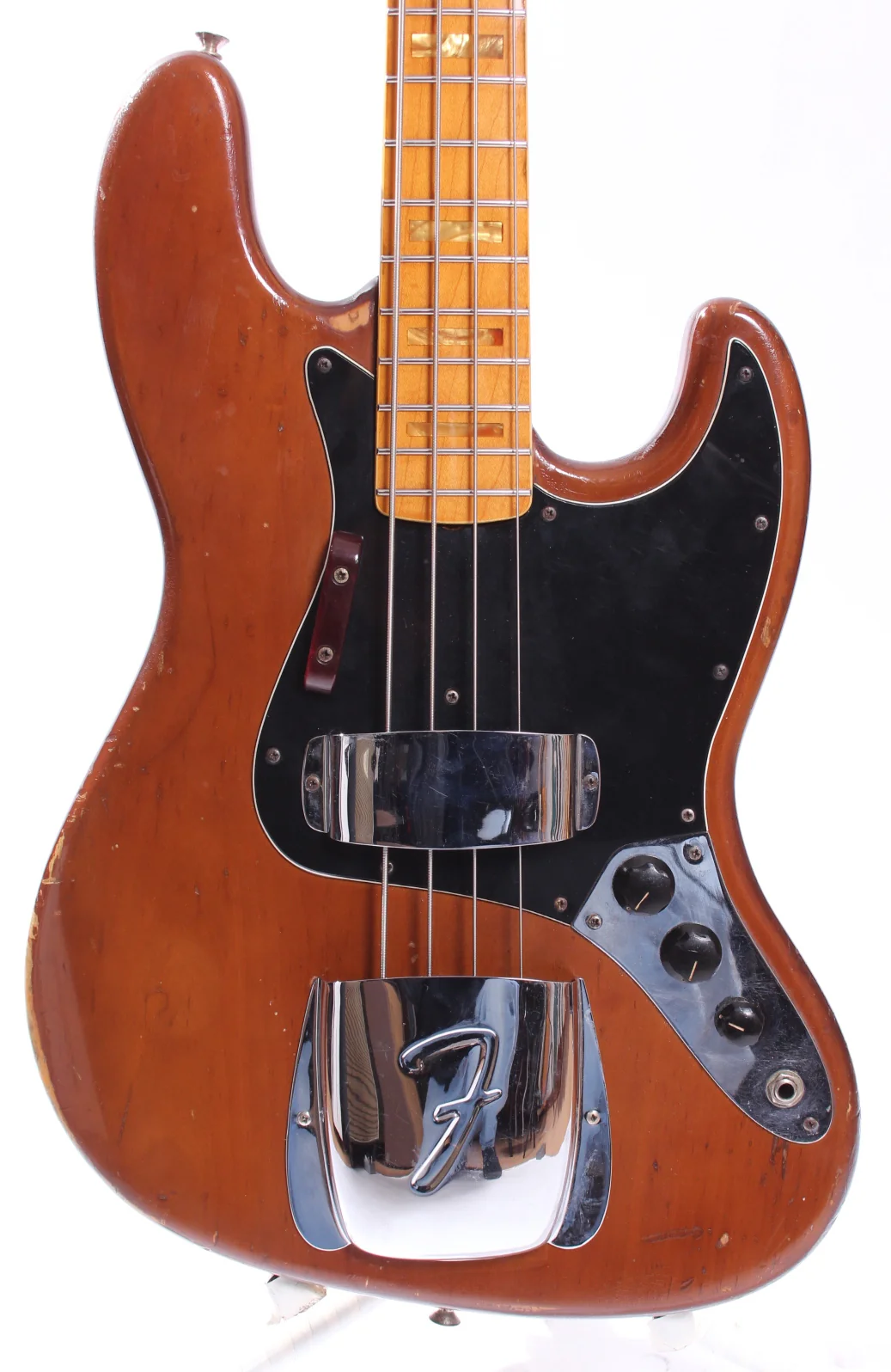 1975 Fender Jazz Bass mocha brown - Image 2