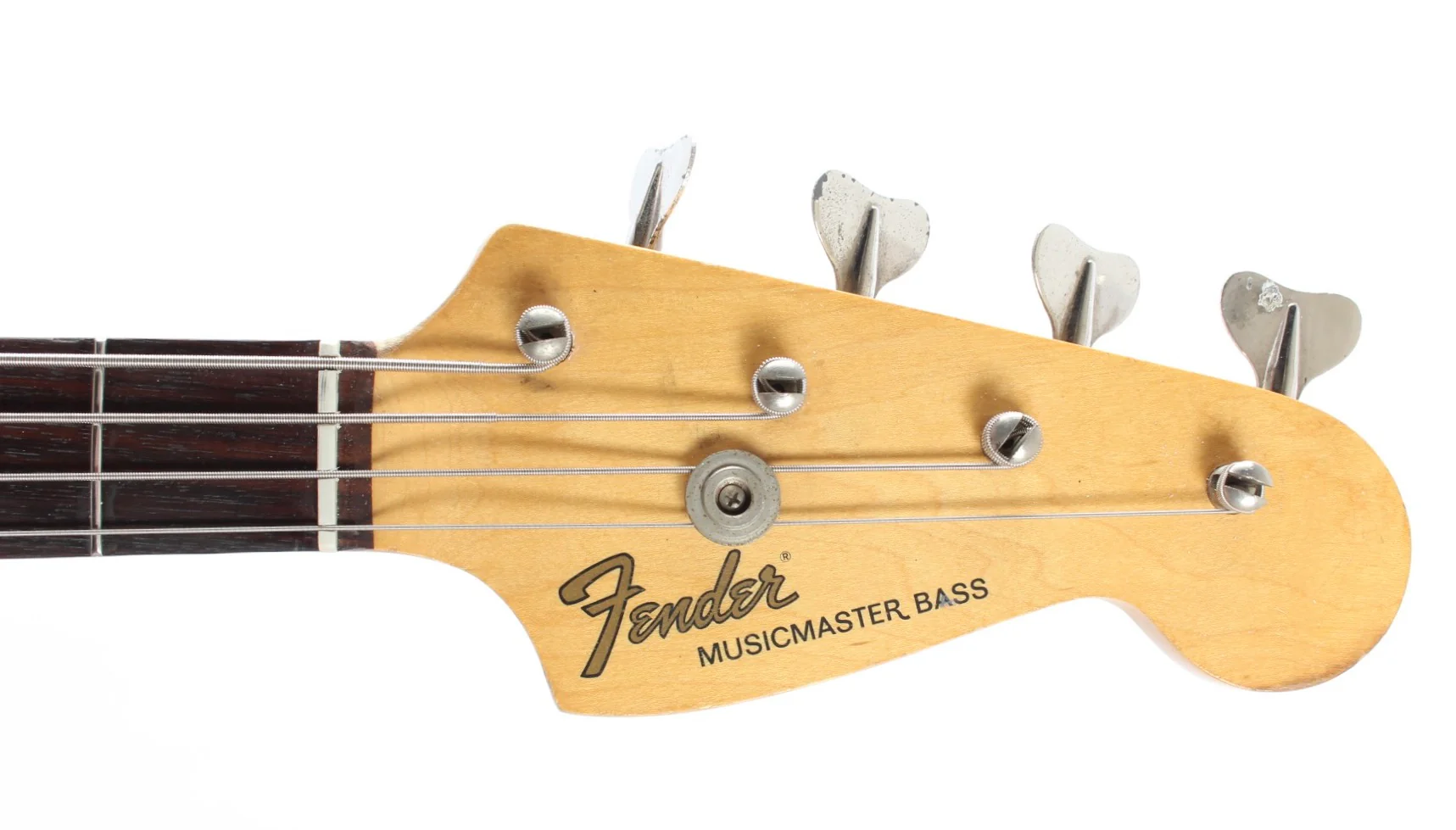 1975 Fender Musicmaster Bass white - Image 5