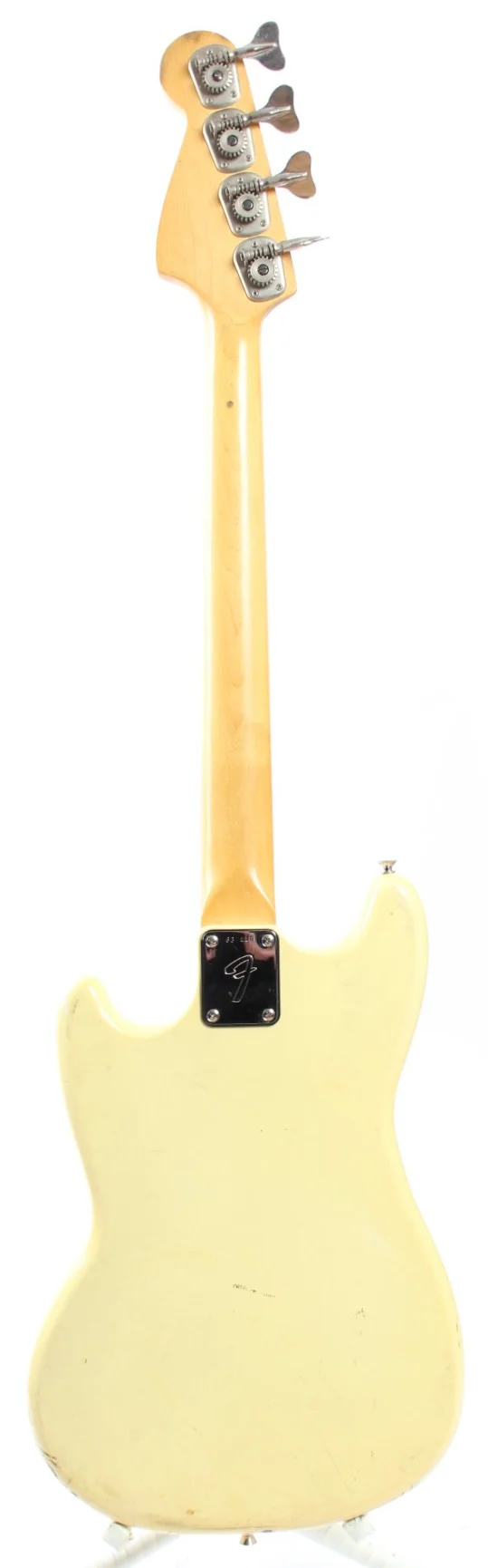 1975 Fender Musicmaster Bass white - Image 6
