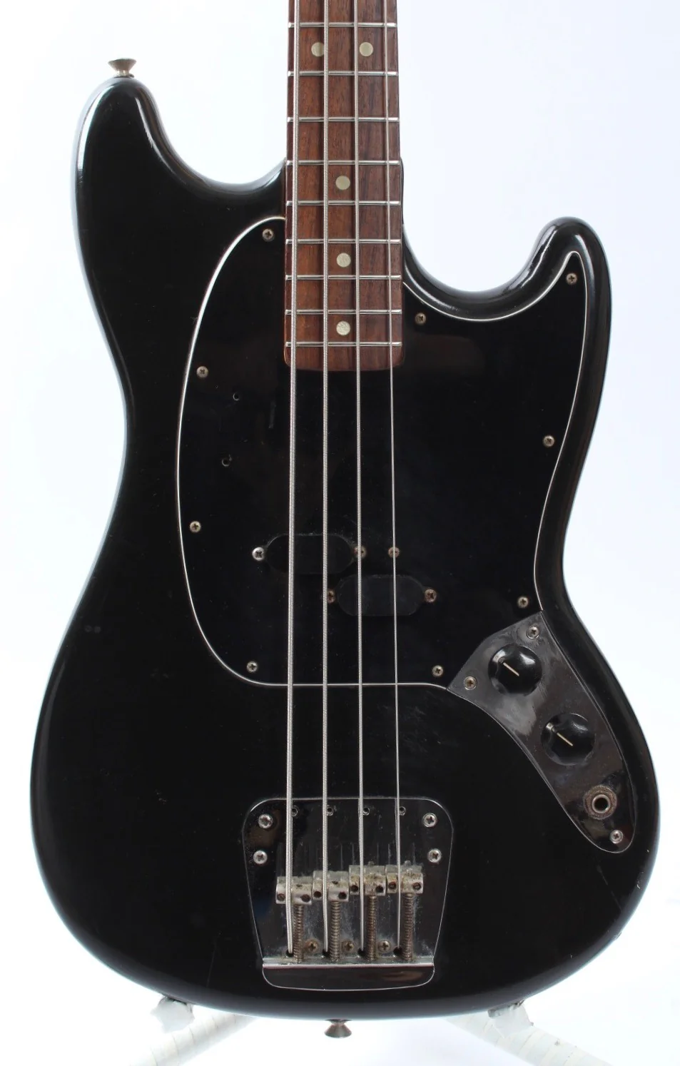 1975 Fender Mustang Bass black - Image 2