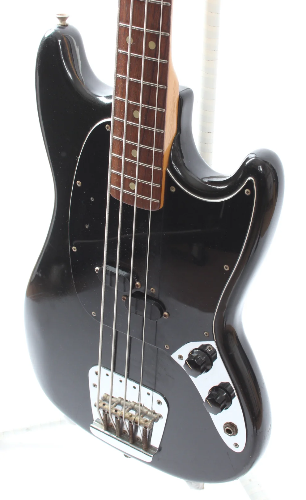 1975 Fender Mustang Bass black - Image 3