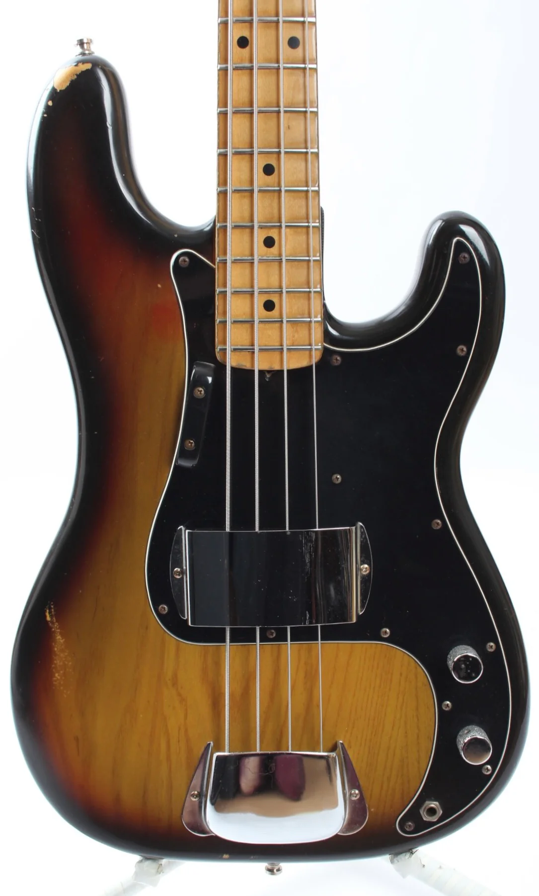 1975 Fender Precision Bass A-neck sunburst - Image 2