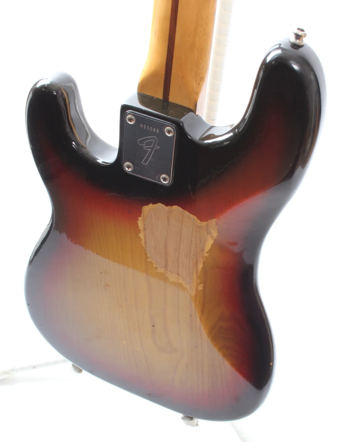 1975 Fender Precision Bass A-neck sunburst - Image 8