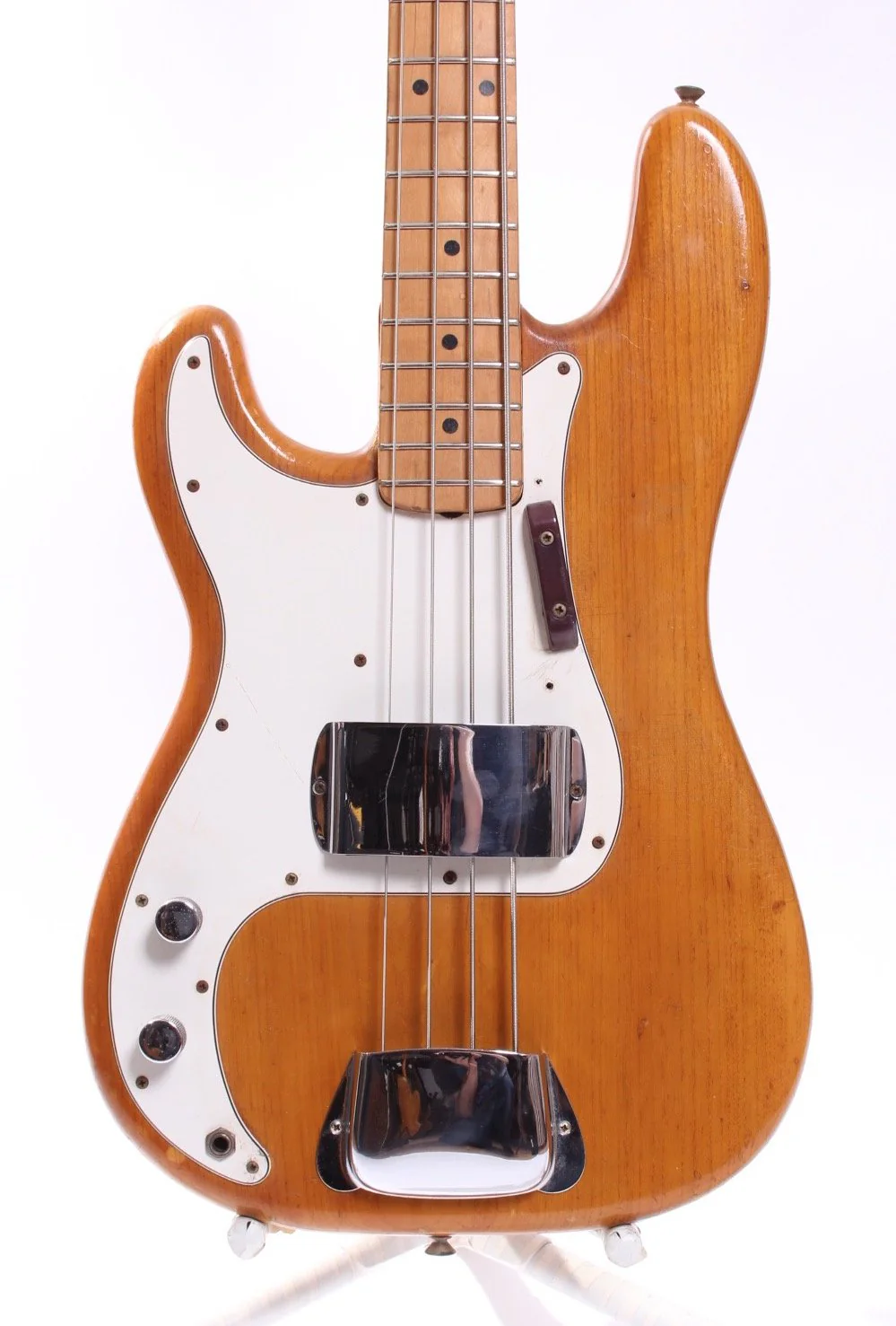 1975 Fender Precision Bass LEFTY natural - Image 2