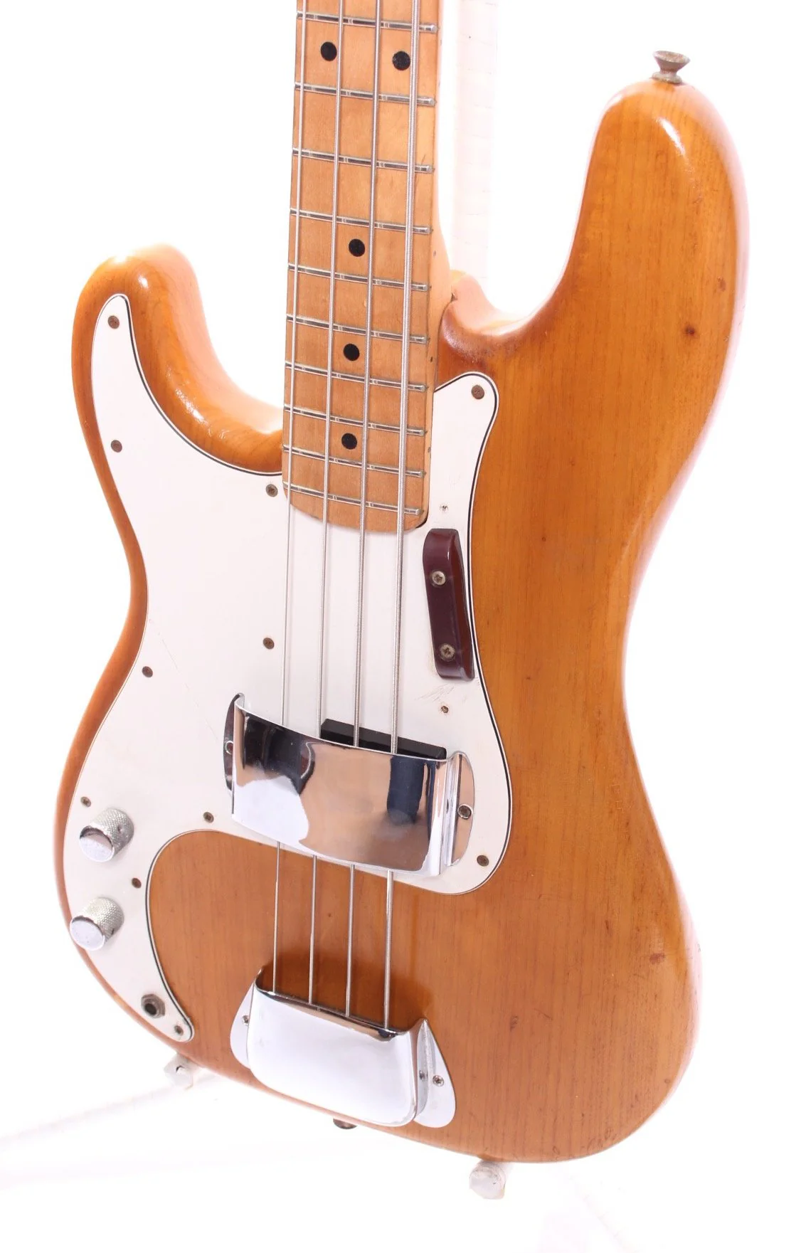 1975 Fender Precision Bass LEFTY natural - Image 3