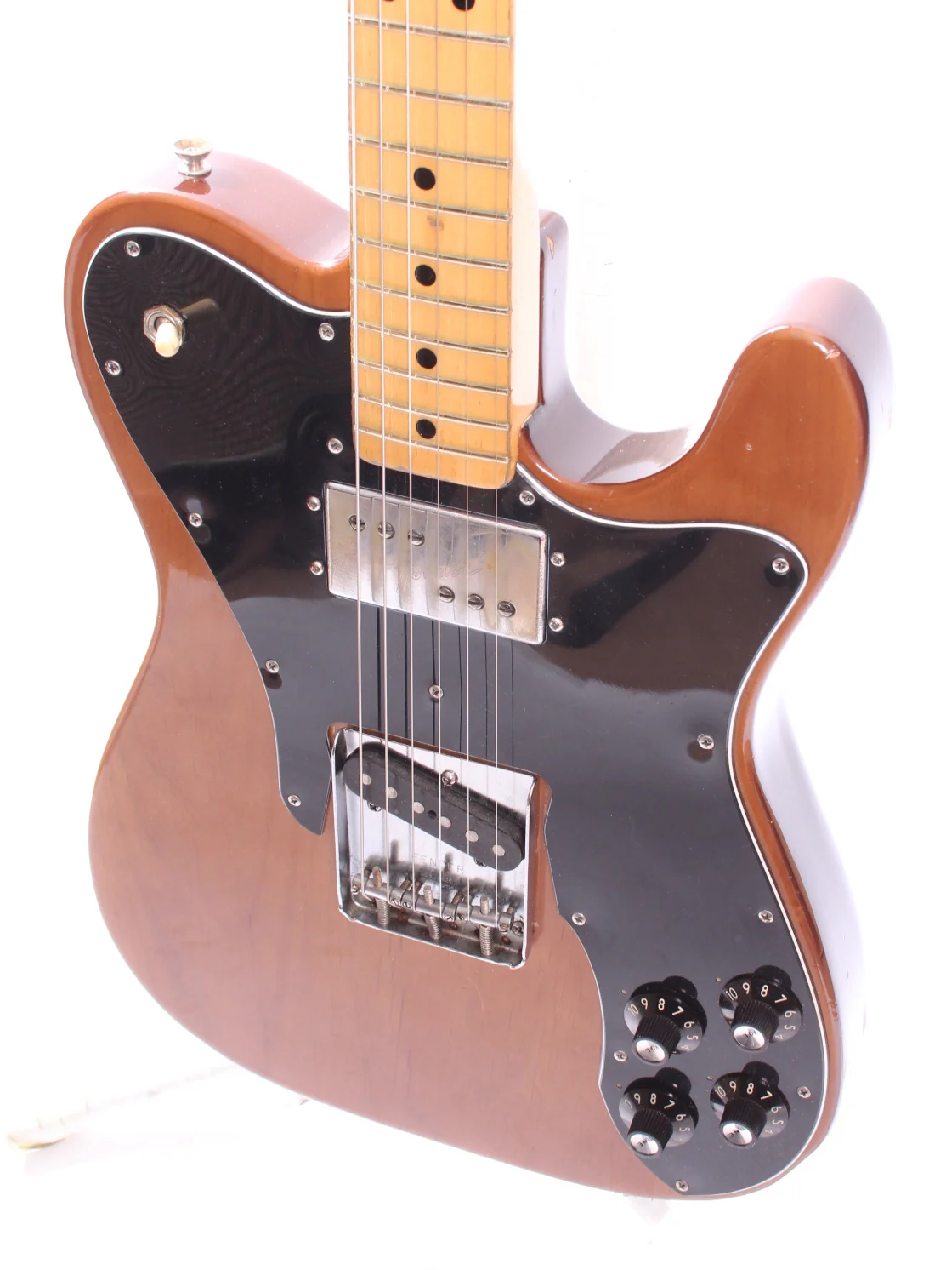 1975 Fender Telecaster Custom mocha brown - Image 3