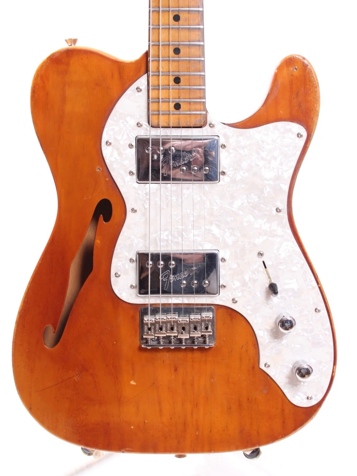 1975 Fender Telecaster Thinline natural - Image 2