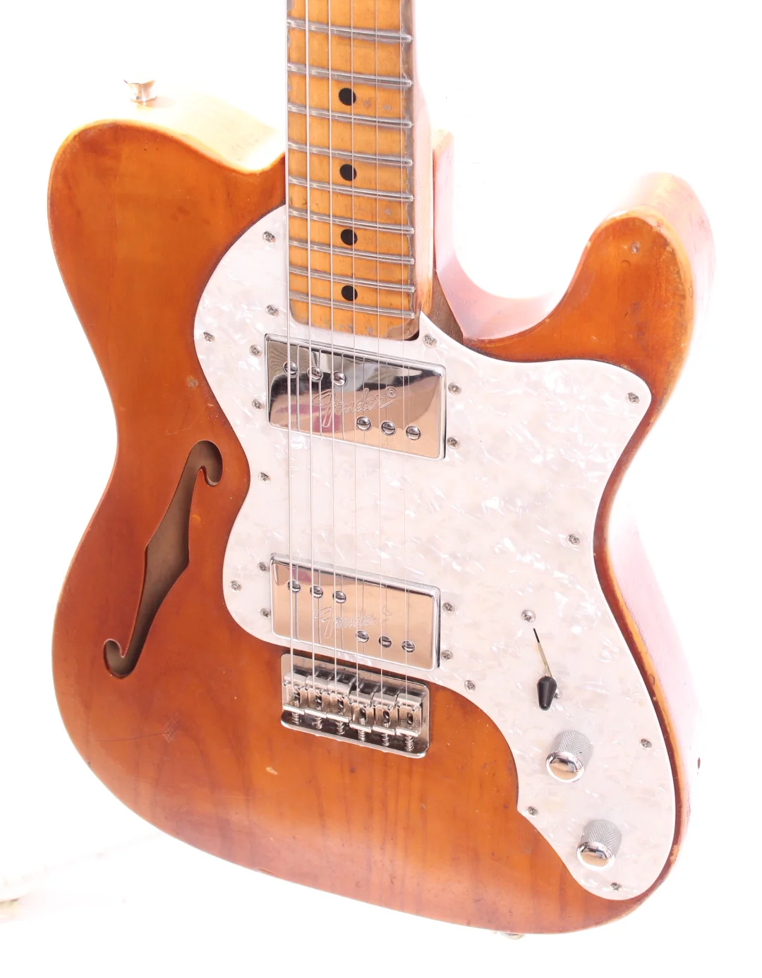 1975 Fender Telecaster Thinline natural - Image 3