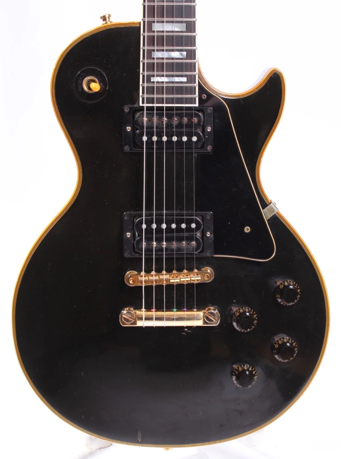 1975 Gibson Les Paul Custom ebony 74 specs - Image 2