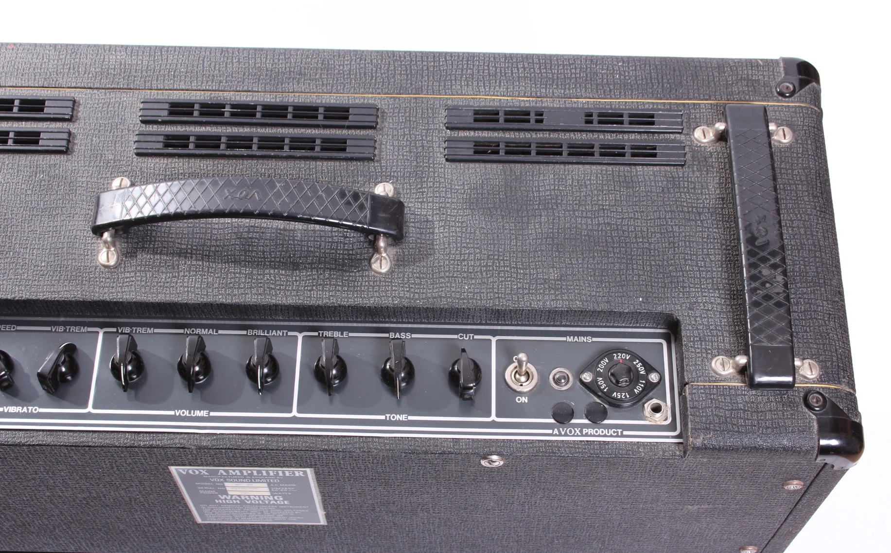 1975 Vox AC30 Top Boost handwired silver alnico - Image 5