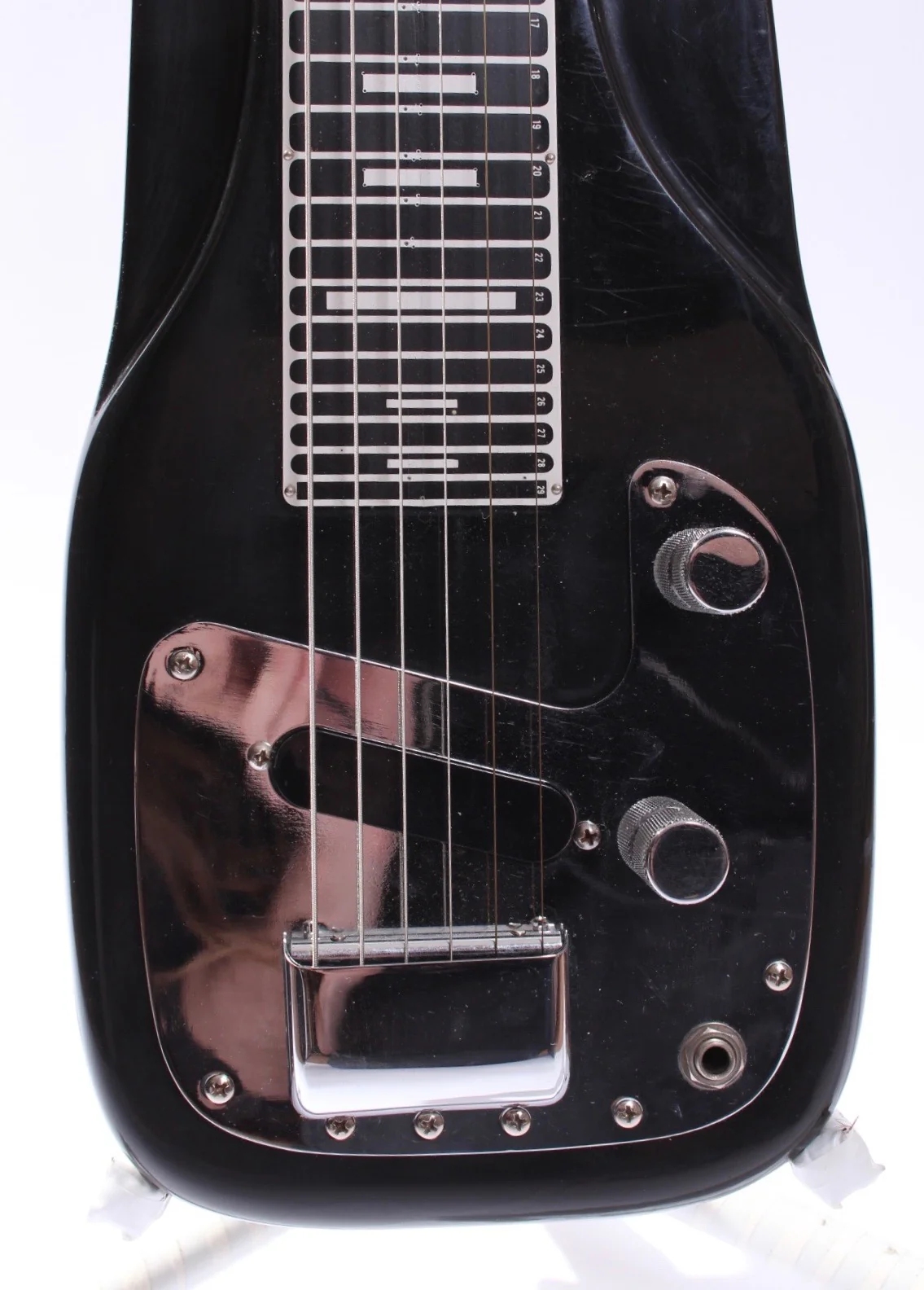 1976 Fender Champ lap steel black - Image 4
