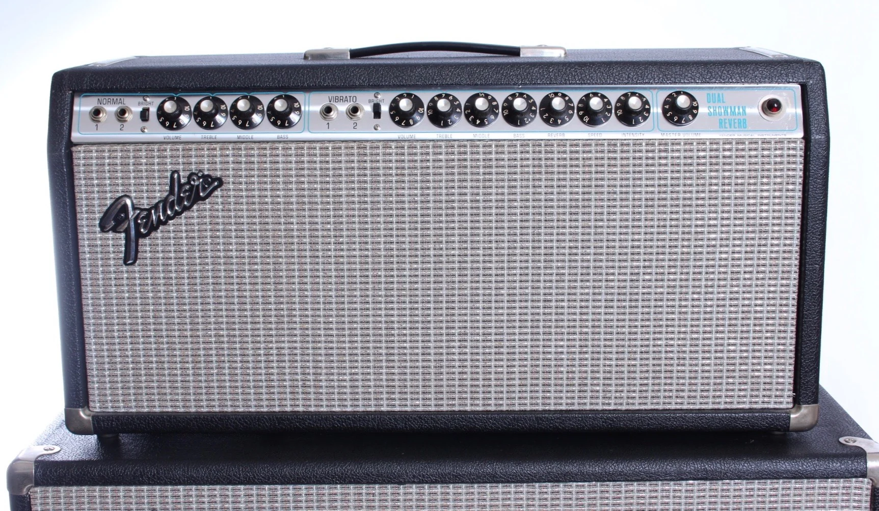 1976 Fender Dual Showman Reverb D130 silverface - Image 3