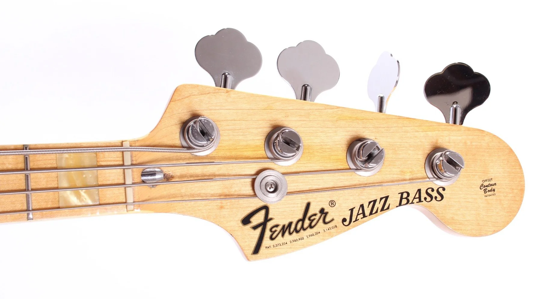 1976 Fender Jazz Bass olympic white - Image 5