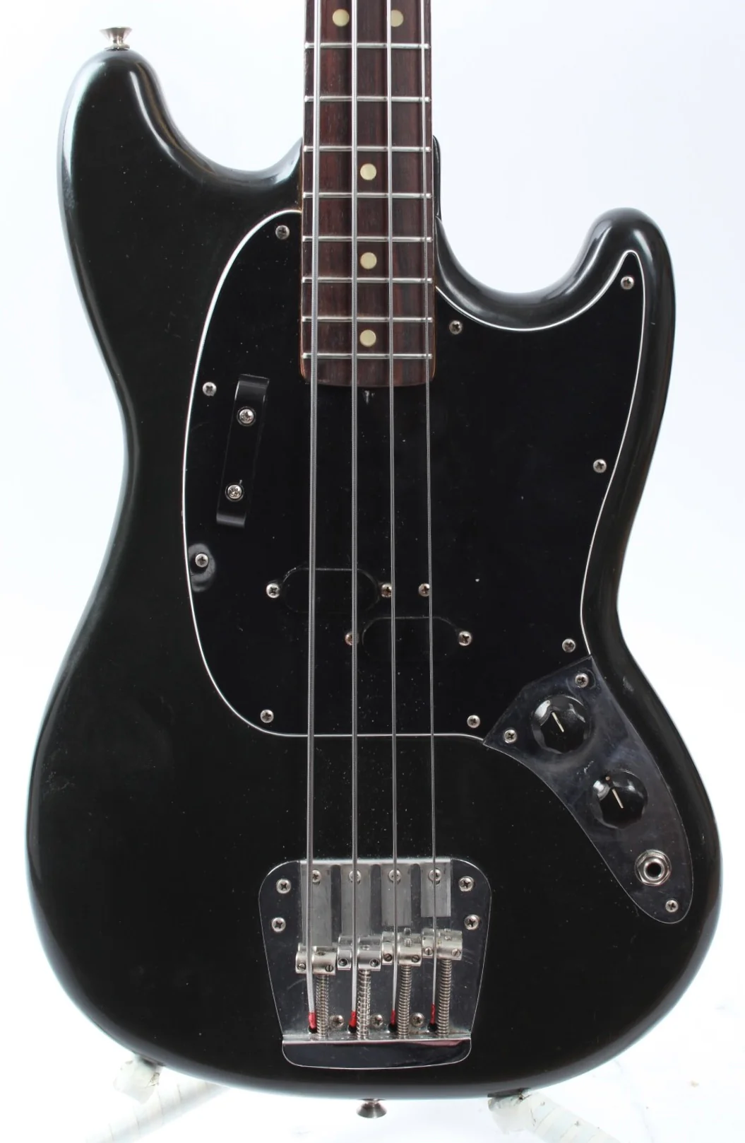 1976 Fender Mustang Bass black - Image 2
