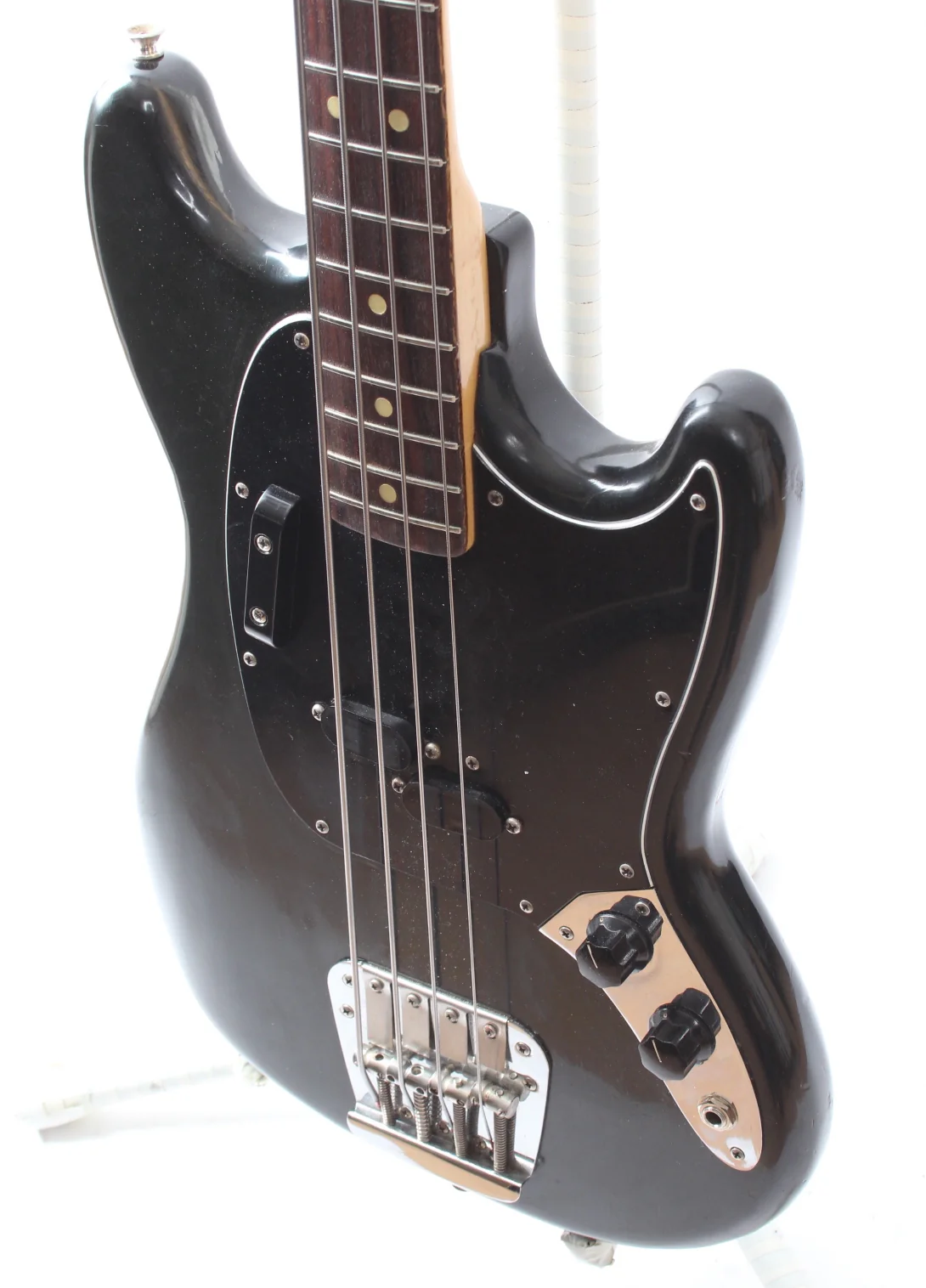 1976 Fender Mustang Bass black - Image 3