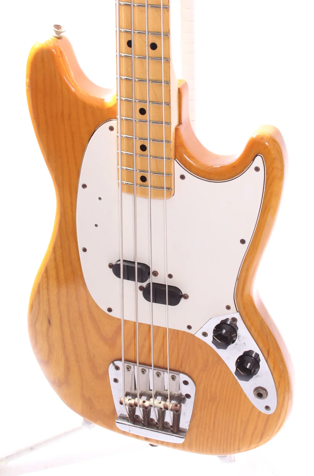 1976 Fender Mustang Bass natural - Image 3