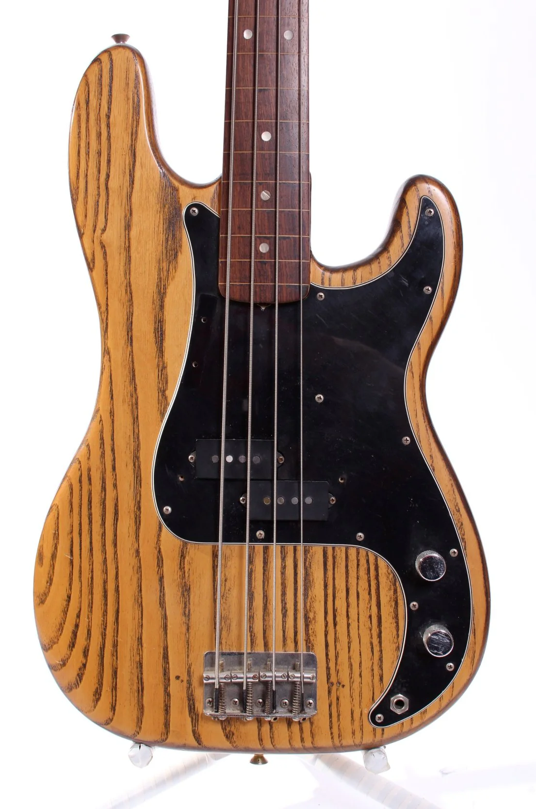 1976 Fender Precision Bass fretless natural - Image 4