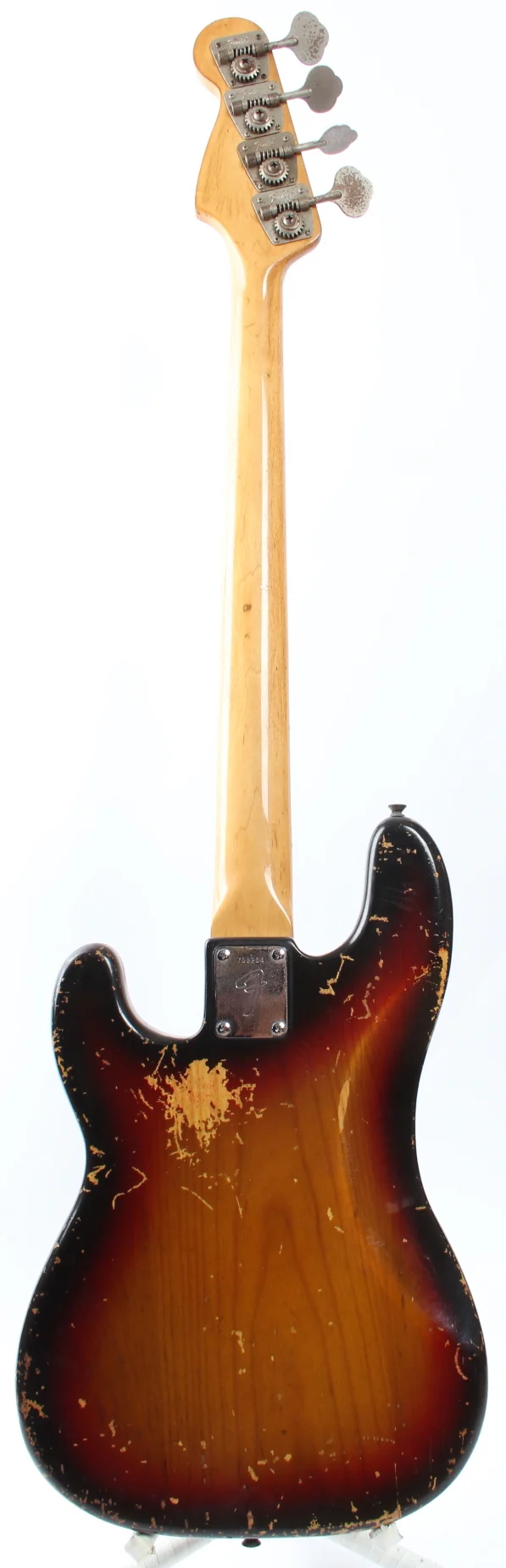 1976 Fender Precision Bass fretless sunburst - Image 6