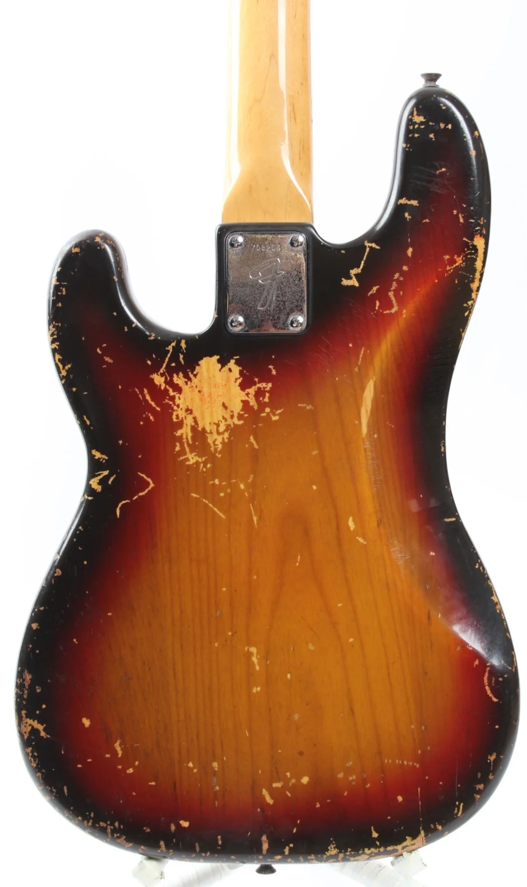 1976 Fender Precision Bass fretless sunburst - Image 7