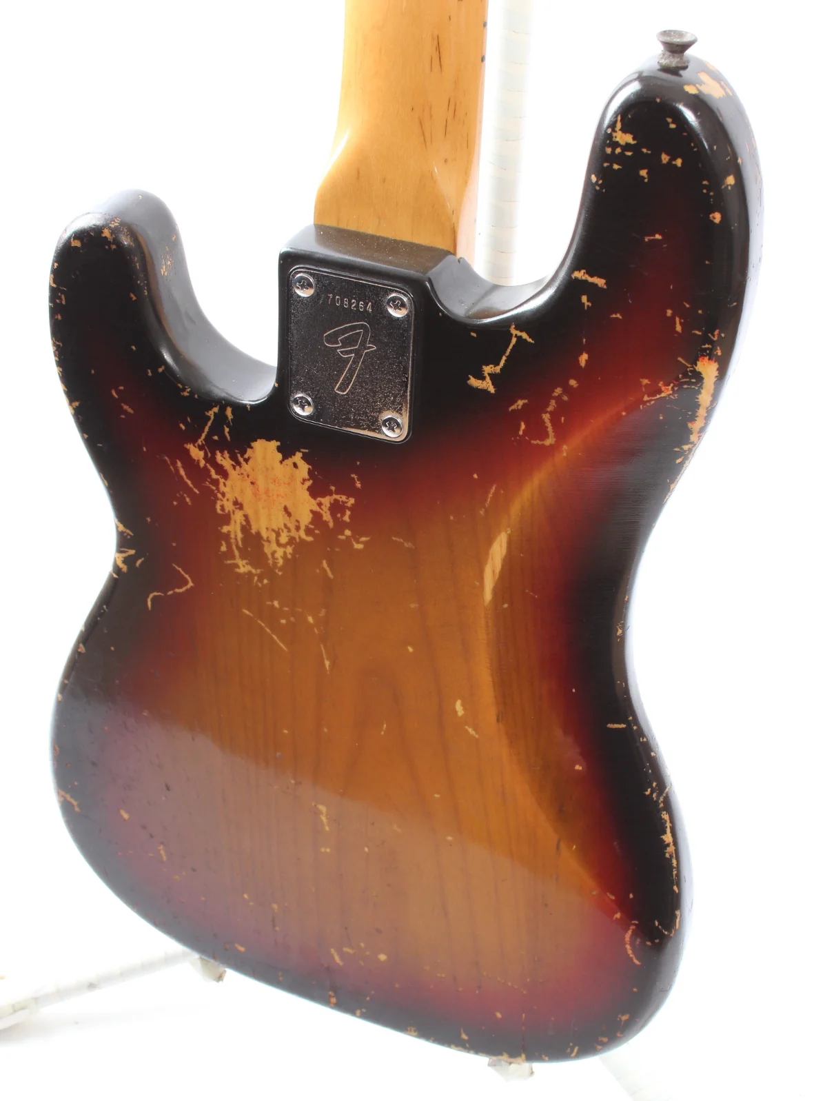 1976 Fender Precision Bass fretless sunburst - Image 8